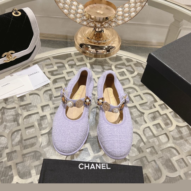 Ch*el flat shoes